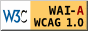 WCAG 1.0 logo