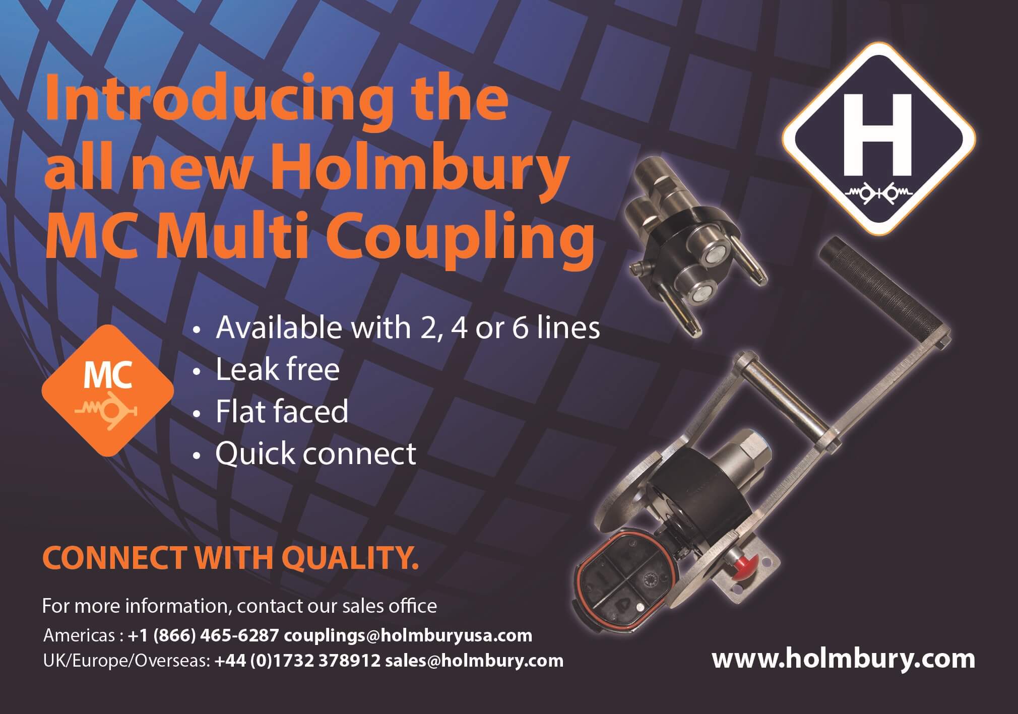 Holmbury’s New Look MC Multi Coupling Holmbury