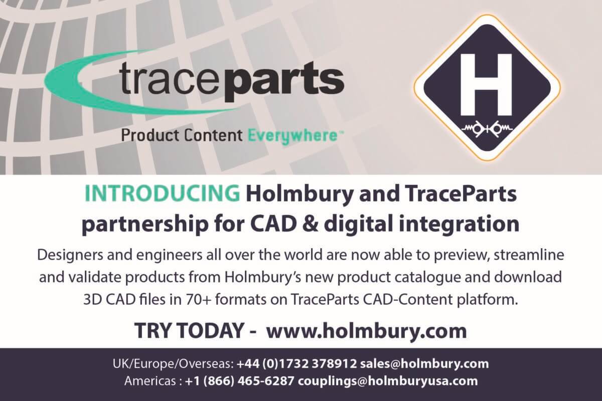 Introducing Holmbury and Traceparts partnership for CAD and digital integration