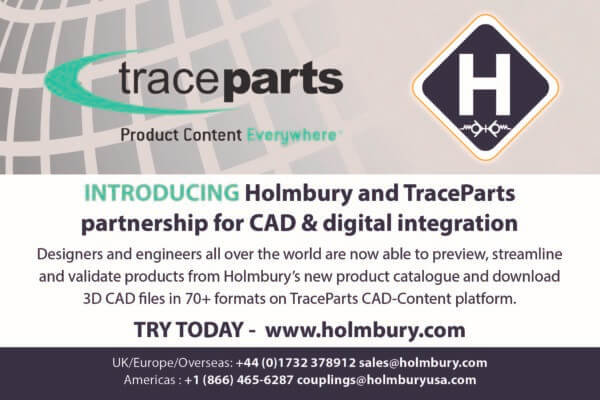 Introducing Holmbury and Traceparts partnership for CAD and digital integration
