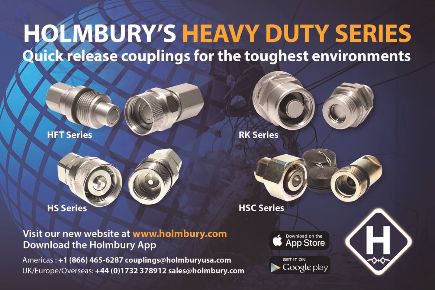 Holmbury Heavy Series Screw To Connect couplings Holmbury