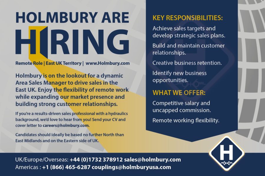 Open for candidate selection at Holmbury Ltd